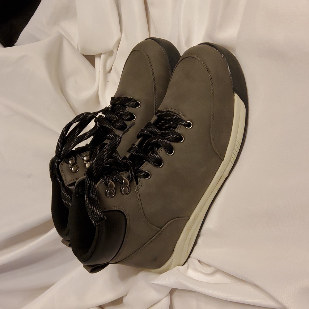 NWOT Men's Anders Hiker Boots - Goodfellow & Com Gray to - Picture 5 of 6